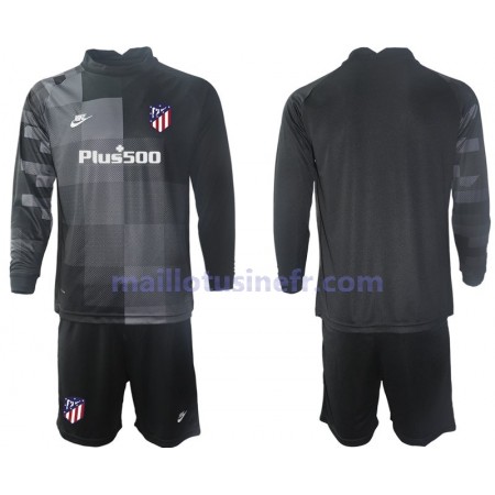 Maillot de Foot Atlético Madrid Extérieur Gardien 2021-22 Manches Longues - Enfant